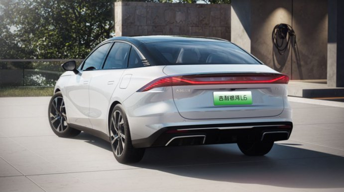 吉利银河L6。 吉利汽车供图 华龙网发