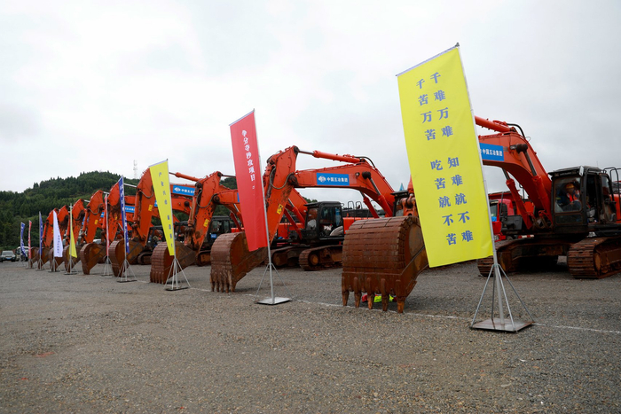 南充现场一角。刘洪和 摄