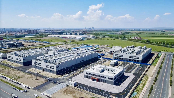 快手乌兰察布数据中心鸟瞰图