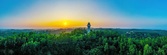 △三岭山森林公园。郭龙碧 摄