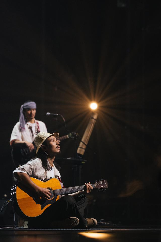 音乐让十八与岜農结识。  受访者供图