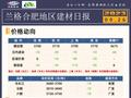 合肥建材价格小幅下降 整体需求尚好