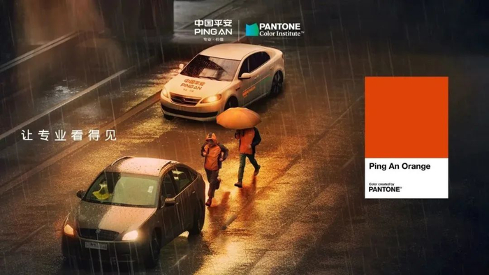 　　在台风肆虐、暴雨如注的泥泞里，这抹橙是第一时间赶到的救援，也是查勘员无畏逆行点亮的希望。