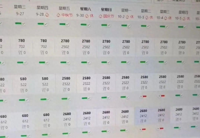 ▲吴先生称自家民宿680元的房间变2780元