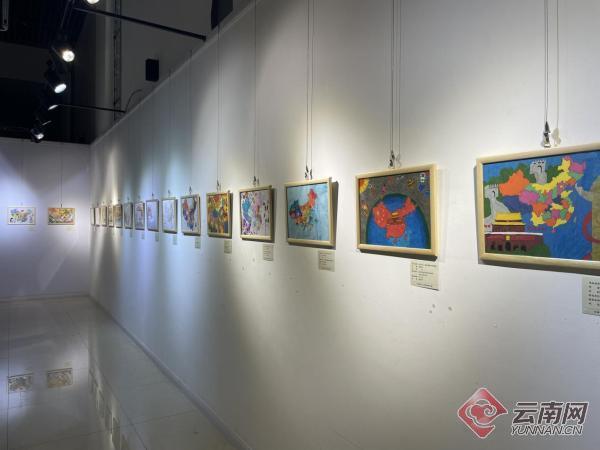 雲南省首屆少兒手繪地圖大賽優秀作品展邀您共賞