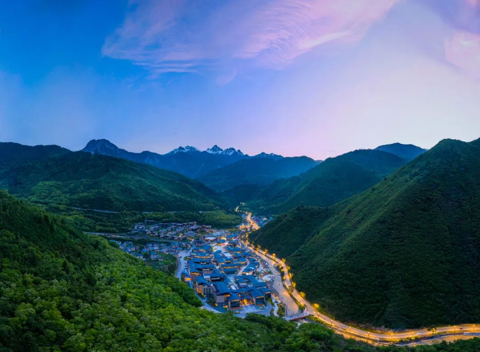九寨华美胜地实景