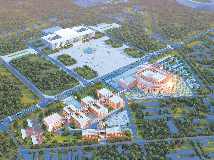 中部非洲国家文化艺术中心效果图