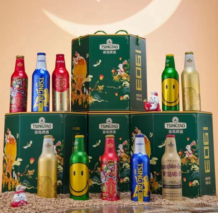 青岛啤酒全家福礼盒 青啤集团供图