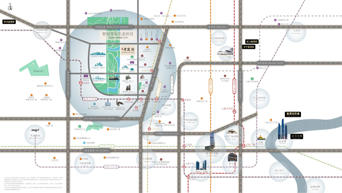 普陀金茂府区位图