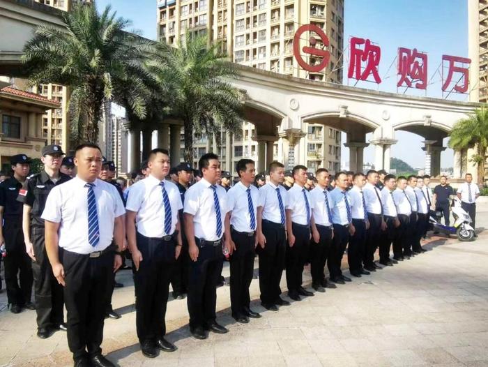 图:金科服务进场画面