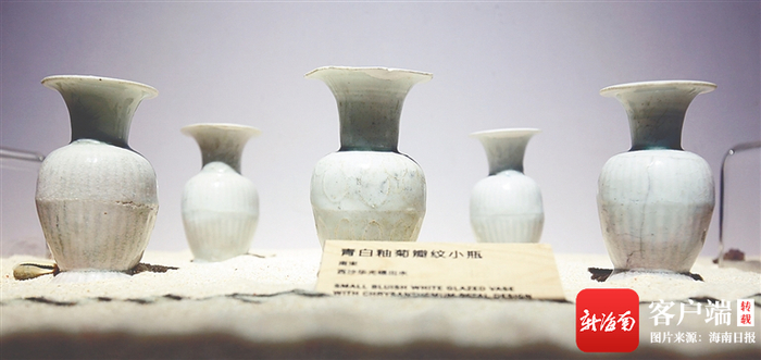 “华光礁Ⅰ号”沉船的出水文物。海南日报记者 宋国强 摄