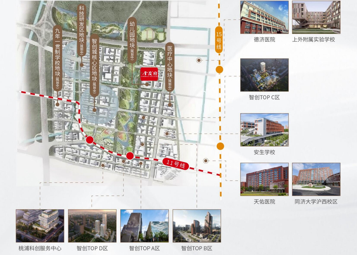 桃浦智创城板块规划图