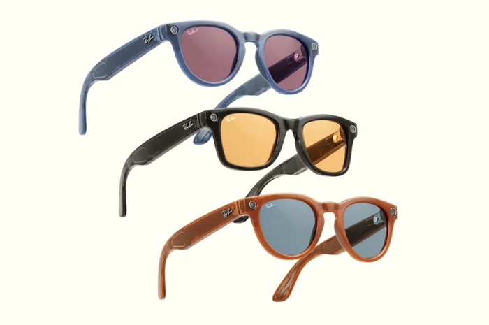 新一代的 Ray-Ban Stories 智能眼镜看起来更时尚了｜Meta