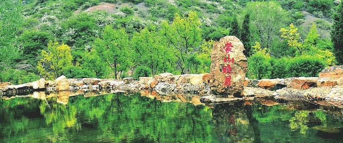 太原八景之一的“蒙山晓月”（资料图片。）