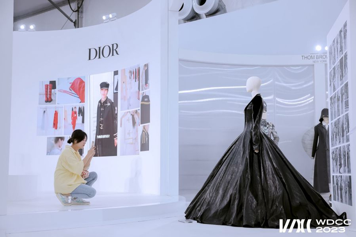 DIOR在2023世界设计之都大会上的展位。
