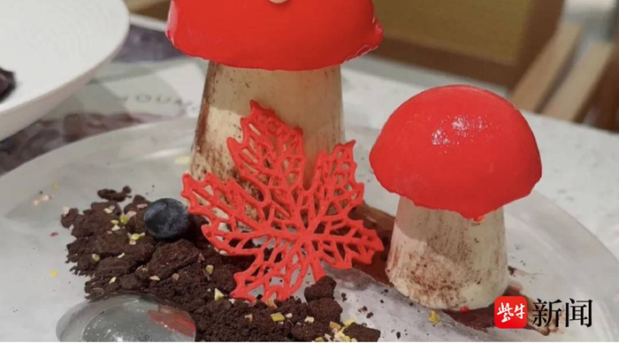 这样的美食照片发朋友圈是不是很赞？ 扬子晚报/紫牛新闻记者 范晓林 摄