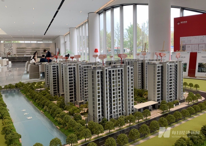 上海唐镇板块某新盘售楼处 每经记者 包晶晶 摄