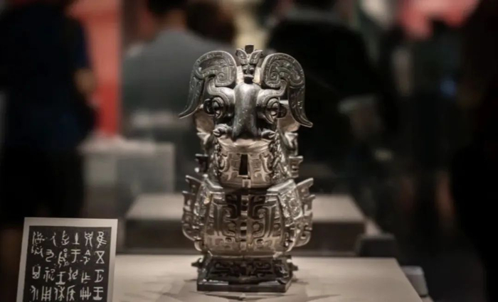 折觥·西周，宝鸡周原博物院藏