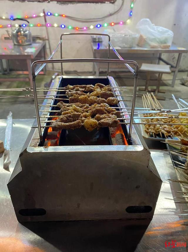 ▲今年3月，淄博烧烤爆火出圈