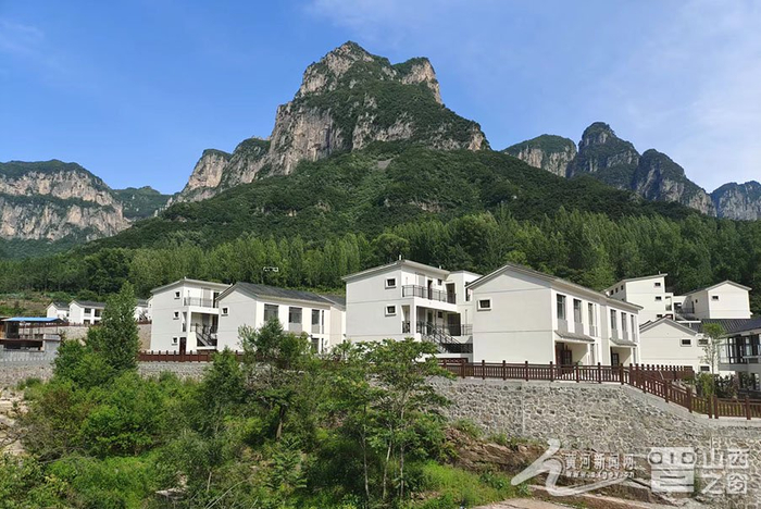 图为锡崖沟康养民宿.牛牧瑶摄