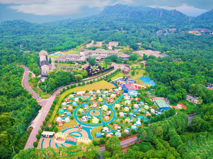 罗浮山温泉度假区（绵阳文广旅局供图）