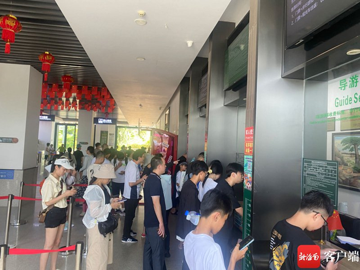 　　铜鼓岭吸引众多游客。 记者 吴岳文 摄