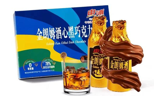申浦酒心巧克力产品。 电商平台截图