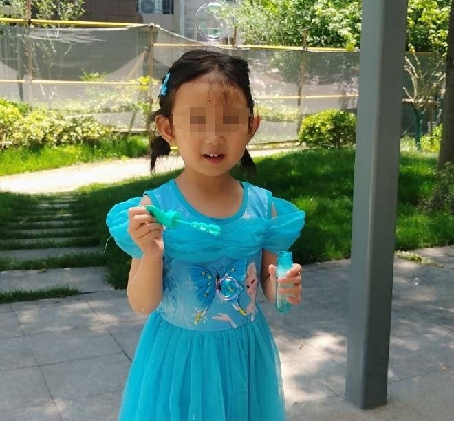 ▲走失女童 图据女孩家人社交账号