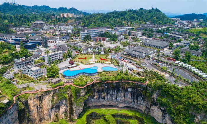 朱砂古镇。（图/资料图）