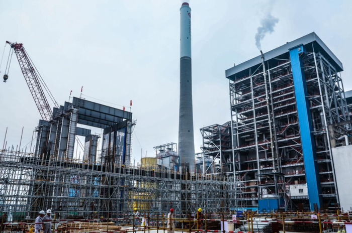 △国能肇庆电厂二期项目。通讯员 王子阳 摄