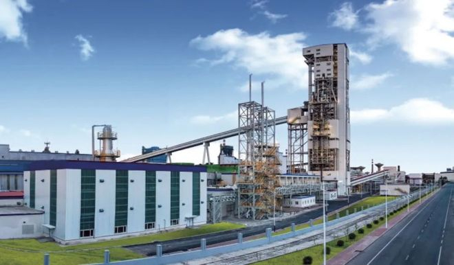 图为张宣科技全球首例120万吨氢冶金示范工程外景。（罗文琛 摄）