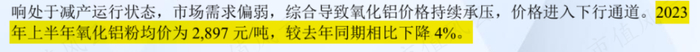 （来源：南山铝业2023半年报）
