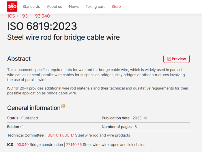 ▲ISO官网发布的ISO 6819:2023