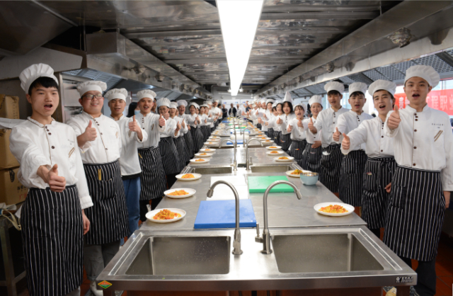 实习实训。学校供图