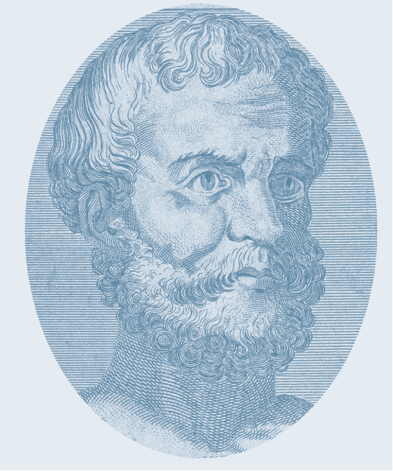 泰奥弗拉斯特凭借他在植物方面的著作成为众人心目中的植物学之父（《果园小史》内页插图）。