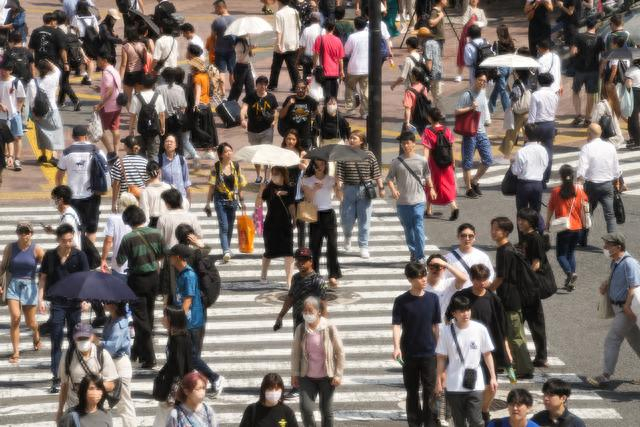 东京街头（新华社资料图片）