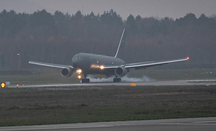 (资料图)美国空军KC-46加油机