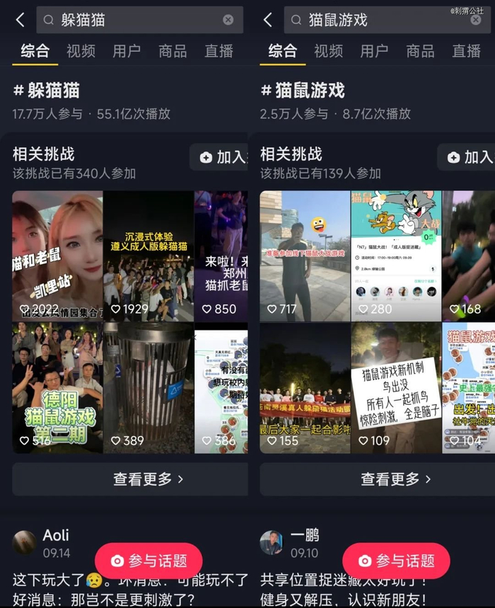 成人版躲猫猫火爆网络