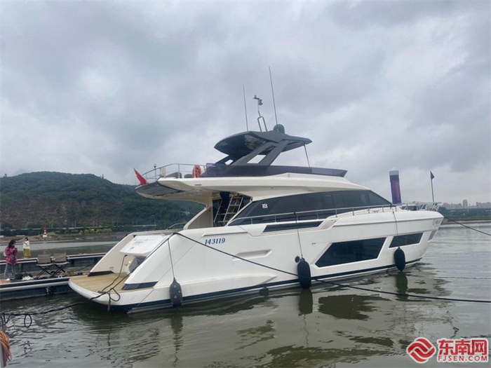 法拉帝游艇670。东南网记者 卢金福 摄