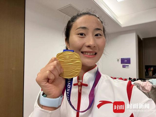 赛后，陈怡发了个朋友圈，“巴黎，我们来了！”受访者供图