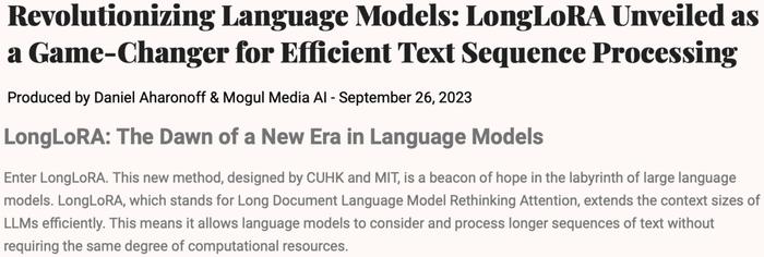 除了技术革新外,大语言模型处理长文本问题的一大难点还在于缺少公开的长文本对话数据。