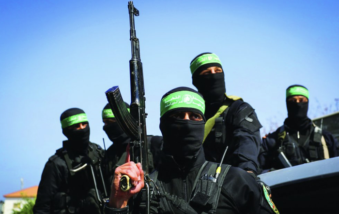 全副武装的哈马斯士兵（图源：社交媒体）