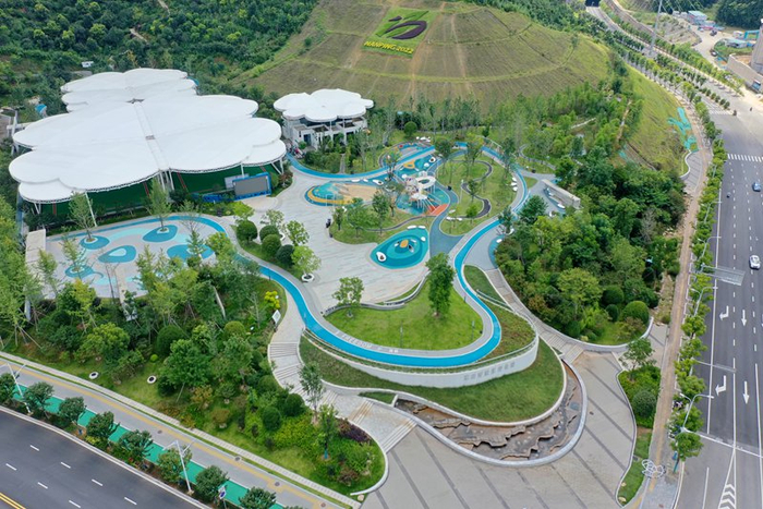 建阳潭山智慧体育公园 张行健 摄