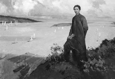 青年毛泽东（油画）