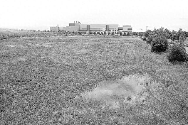 台积电计划在德国德累斯顿工业园区建立半导体工厂。图为园区内的博世半导体工厂。（视觉中国）