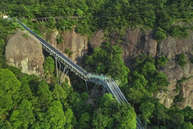 神仙居的南天梯。受访者供图。