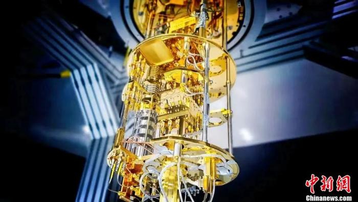 量子计算机局部图.安徽省量子计算工程研究中心 供图