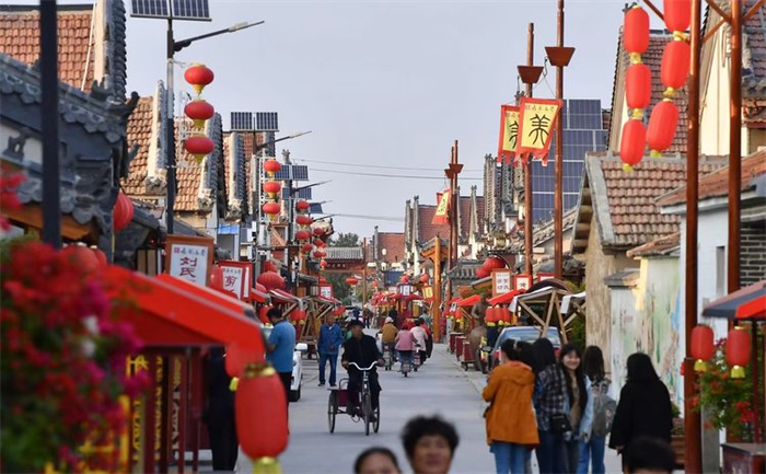 利津“老街长巷”非遗文化街大集。主办方供图