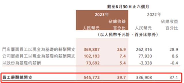 （资料来源：达势股份半年报）