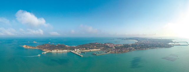 俯瞰湄洲岛 林春盛 摄